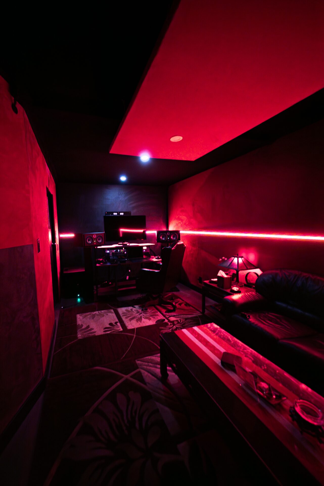Studio Lyfe recording room in North Hollywood